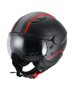 Helm vito jet lavori met extra zonnevisier
