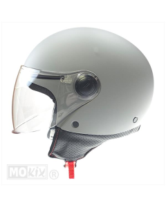 Helm MT Jet Street. Mat GRIJS. 22.06 Nieuw model 