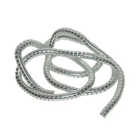 Kabel omhulsel Chroom 1,7m Tomos Universeel. 10mm