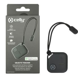 Celly smartfinder tracker, werkt via iOS “Find My” applicatie.