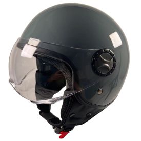 Helm Vito Jet Loreto. Verkrijgbaar in zwart, wit en grijs.