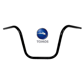 Stuur Tomos chopper Ape hanger zwart 30cm hoog