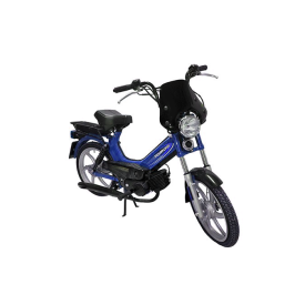 Tomos windscherm koplampspoiler (made in EU) Glans zwart. Inclusief beugelset.
