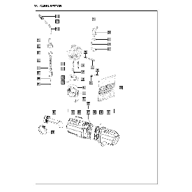 PHVA Pakkingset carburateur DellOrto Tomos A55 COD. 52620.77