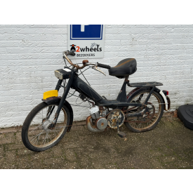 Mobylette bromfiets, opknapper, zwart, 1977