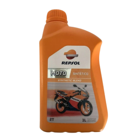 TOMOS 2-takt olie Repsol synth. 1L fles