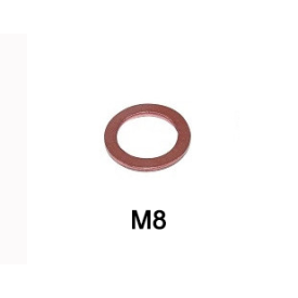 M8 afsluitring voor de ATF olie aftap of vul bout Tomos carter.