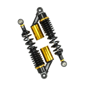 Tomos schokdemperset DMP met gastank lengte 320mm kleur zwart