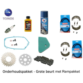 Onderhoudspakket - Grote beurt met Rempakket. Tomos A3 A35 A52