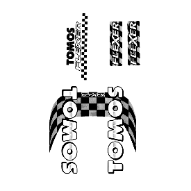 Stickerset Tomos Flexer