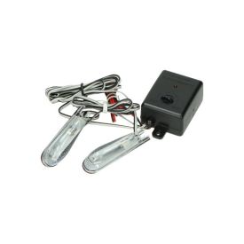 Stroboscoop set met instelbare knipper frequentie. 