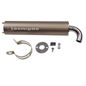 Tecnigas einddemper “NEXT R” 2 gaats Zilver titanium