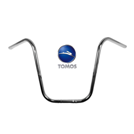 Stuur Tomos chopper Ape hanger chroom 38cm hoog