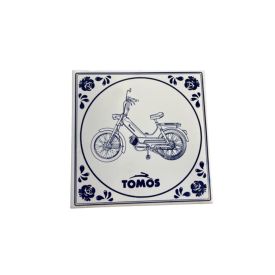 Tomos tegel 15x15cm delfts blauw 