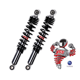 YSS Bravo hydraulische schokdemper set Tomos. Van 260mm tot 320mm. 